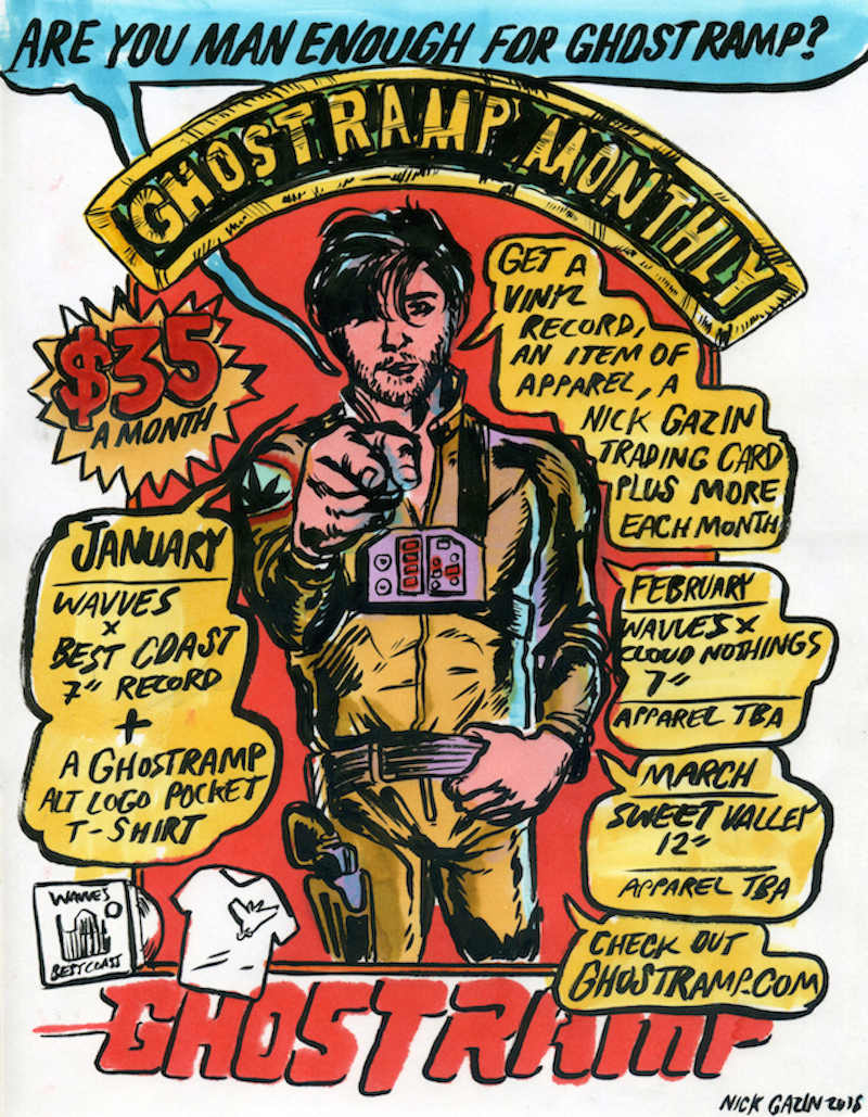 Illustration for article titled Wavves launches monthly subscription service for music, clothes, and stuff
